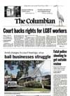 The Columbian front page thumbnail